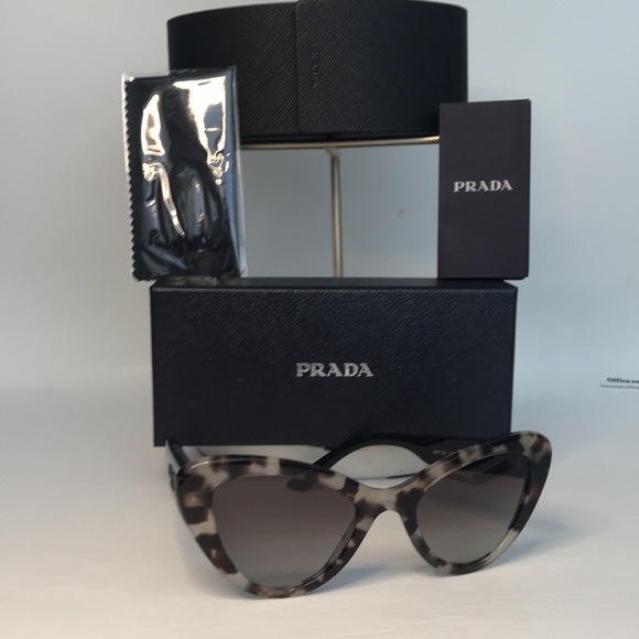 New - Prada 0PR 13YS 07R08I Women Sunglasses Cat eye - Picture 5 of 16